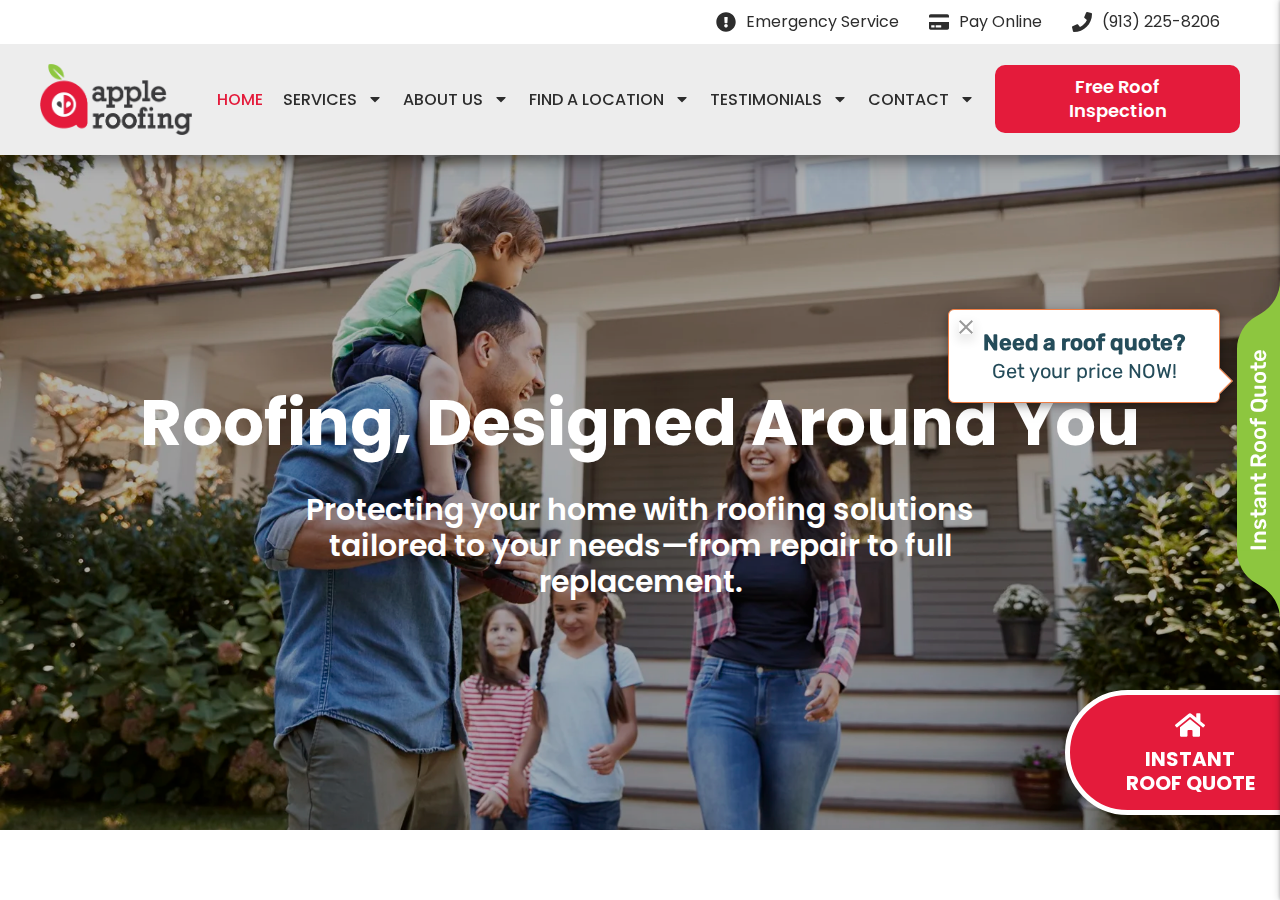Screenshot of Roofing Contractor for Residential & Commercial Roofing | Apple Roofing