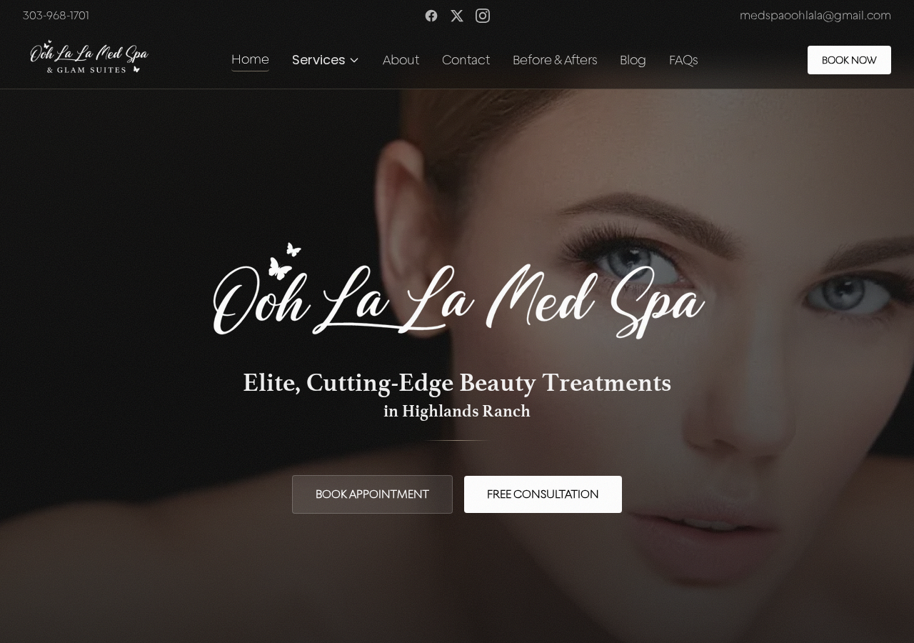 Screenshot of Med Spa Highlands Ranch - Ooh La La Med Spa