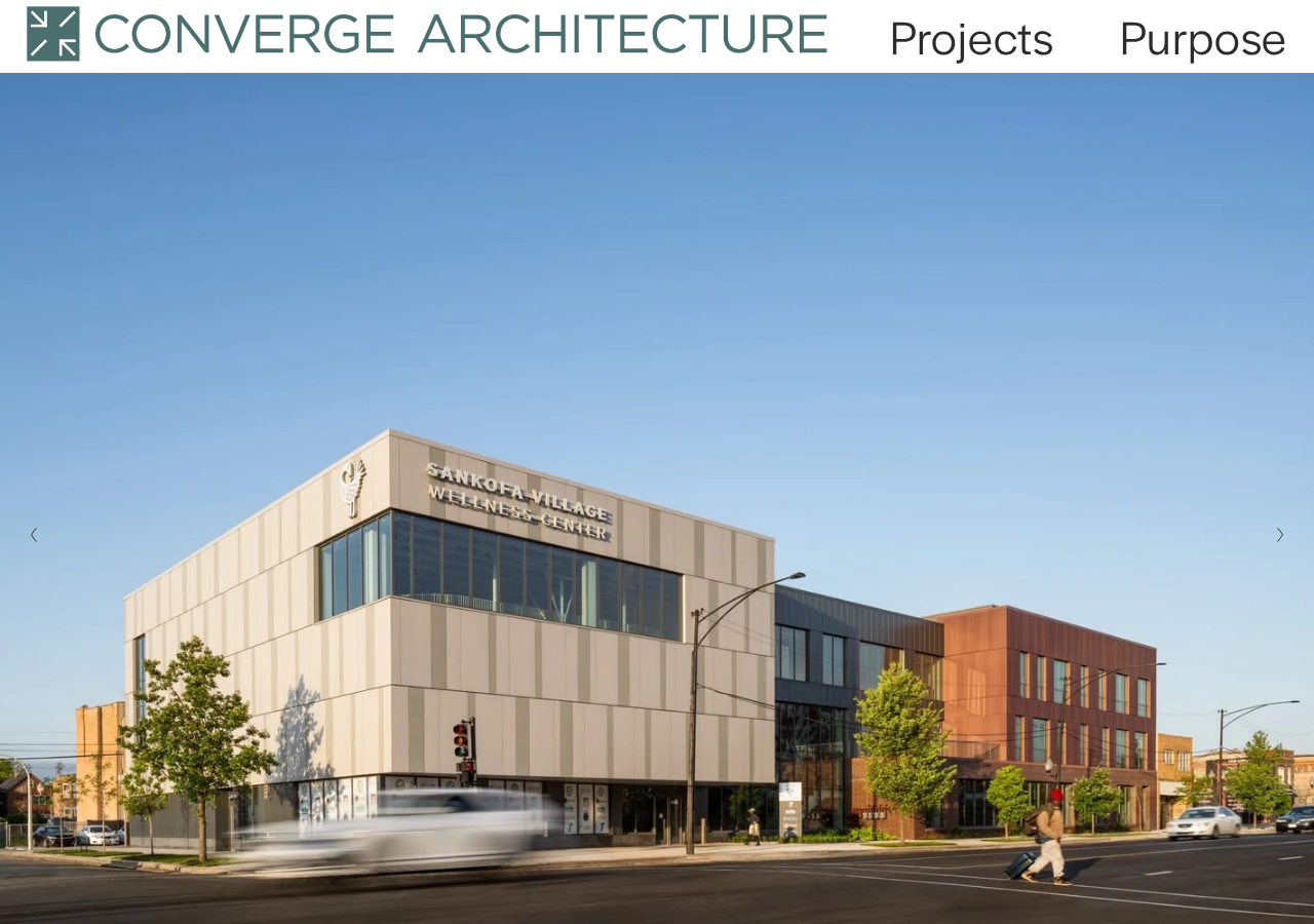 Screenshot of Welcome to Converge | Architecture, Interior, Urban Design
