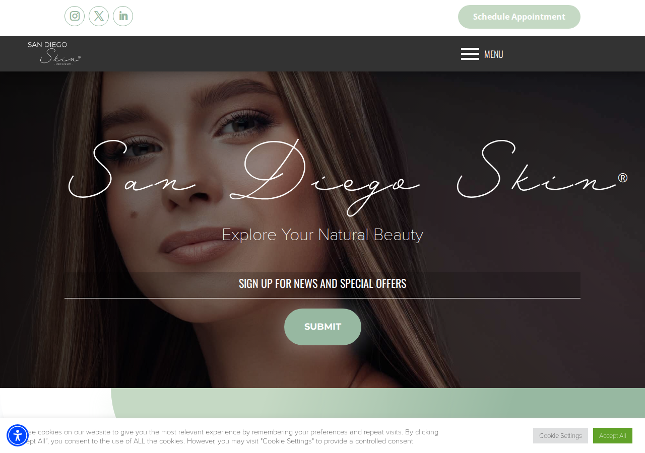Screenshot of Aesthetic Services | La Jolla, CA | San Diego Skin Medical Spa