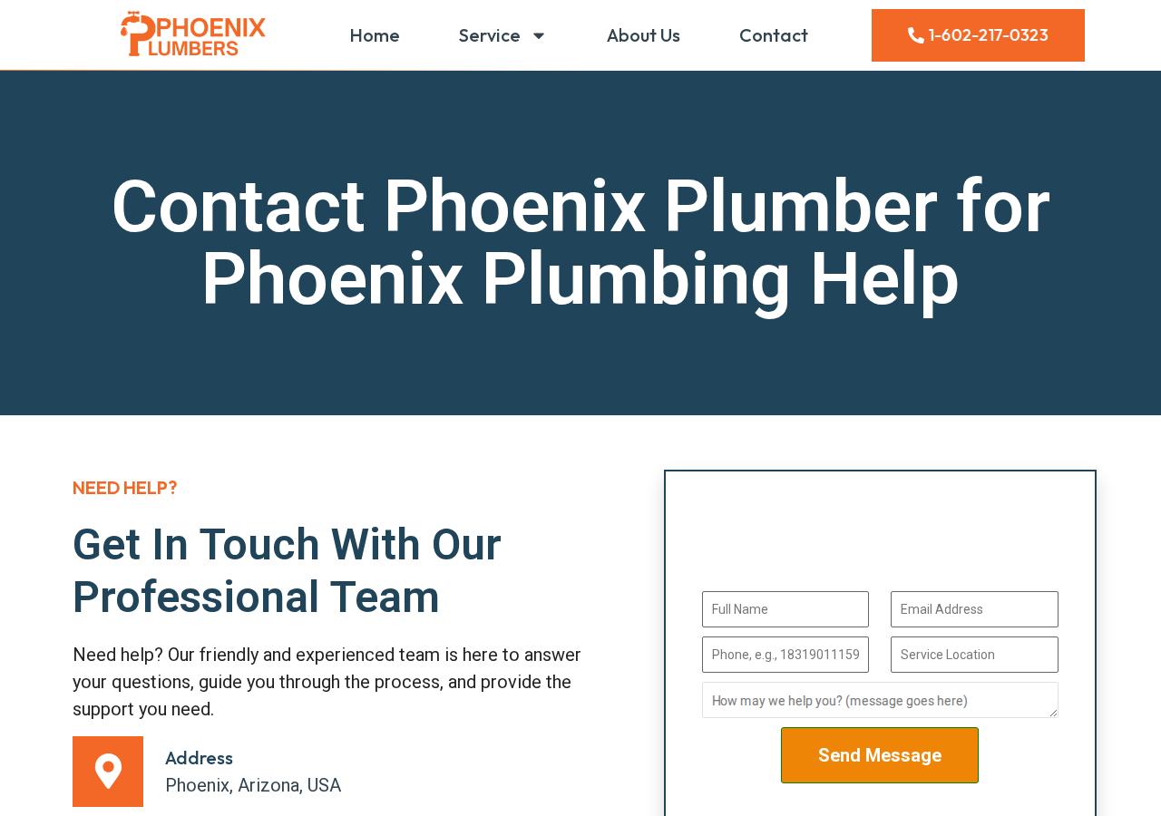 Screenshot of Contact Phoenix Plumber - Request Free Estimate