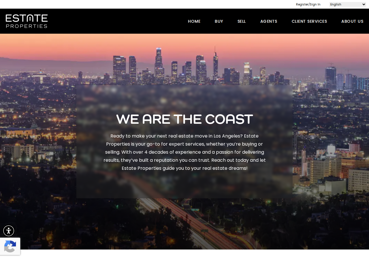 Screenshot of Contact Us