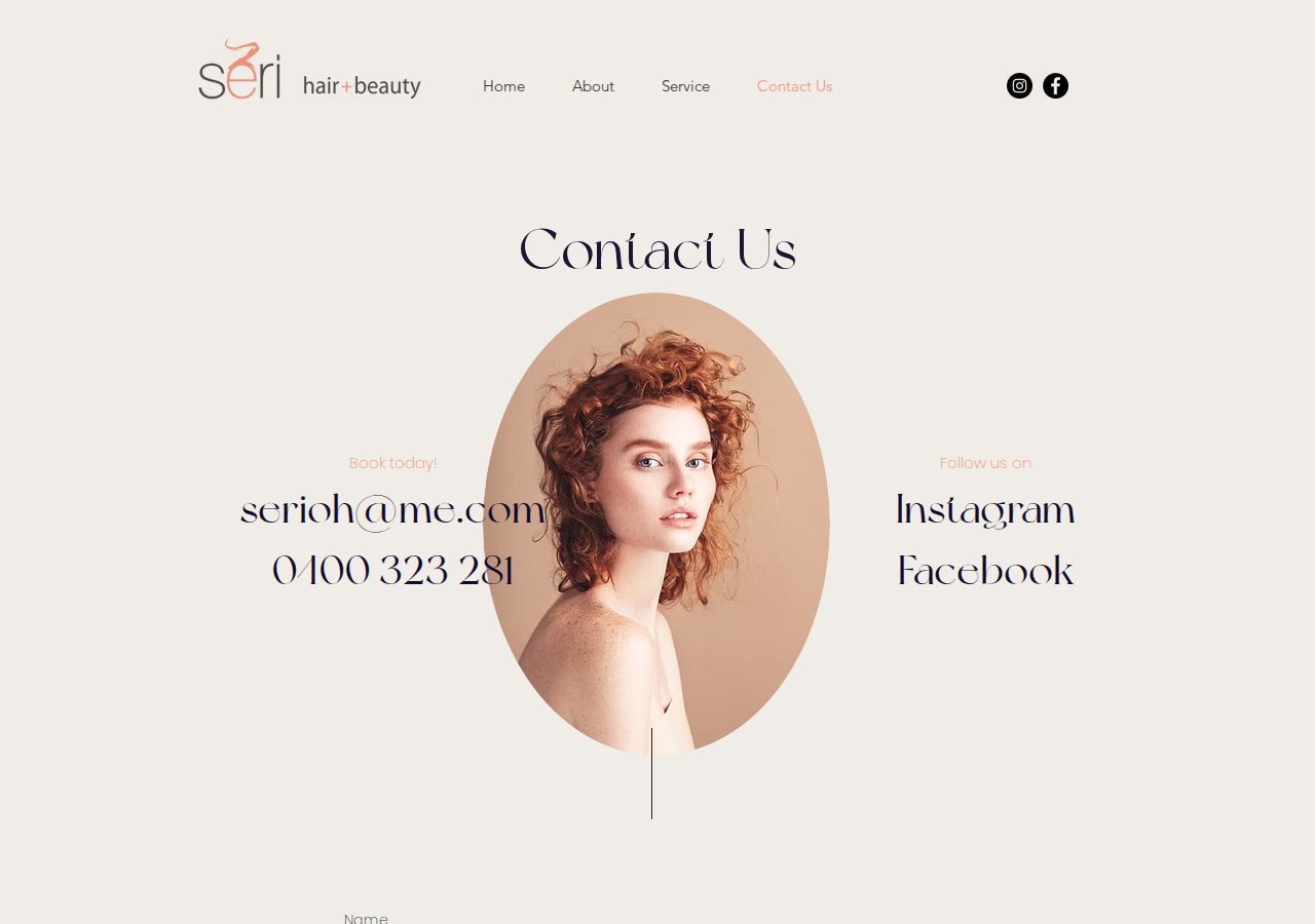 Screenshot of Contact Us | Seri Salon | Hair & Beauty | Camberwell