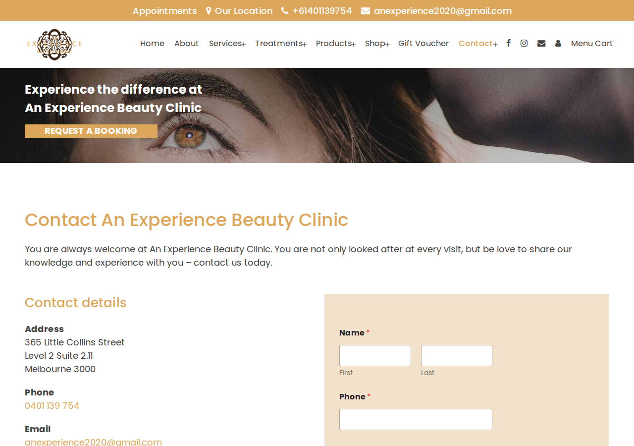 Screenshot of Beauty Clinic & Salon in Melbourne | Contact us today