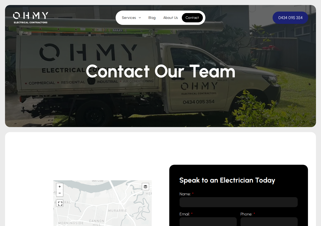 Screenshot of Contact Us | OHMY Electrical Contractors
Phone IconMobile iconMobile