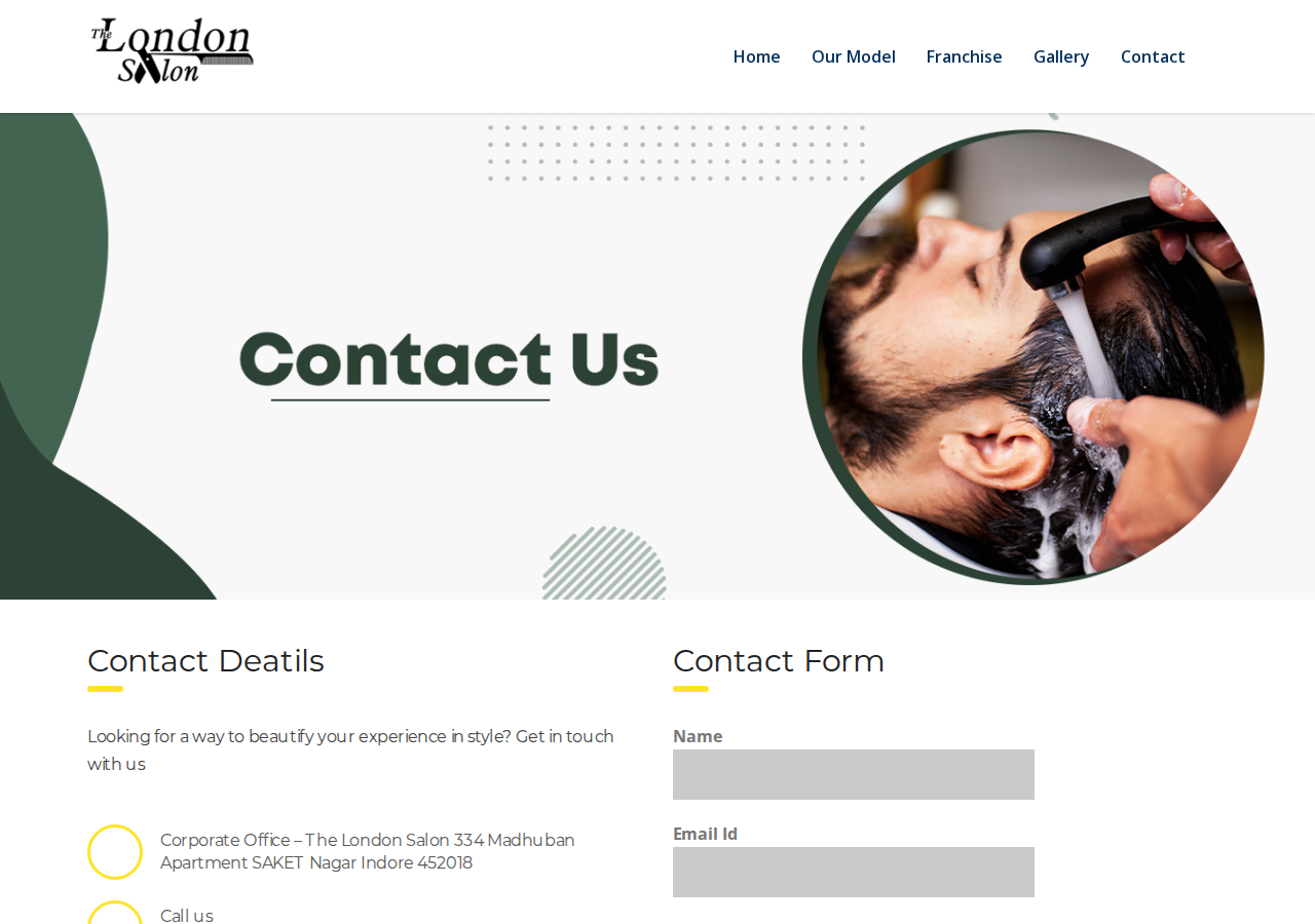 Screenshot of Contact – Thelondonsalon