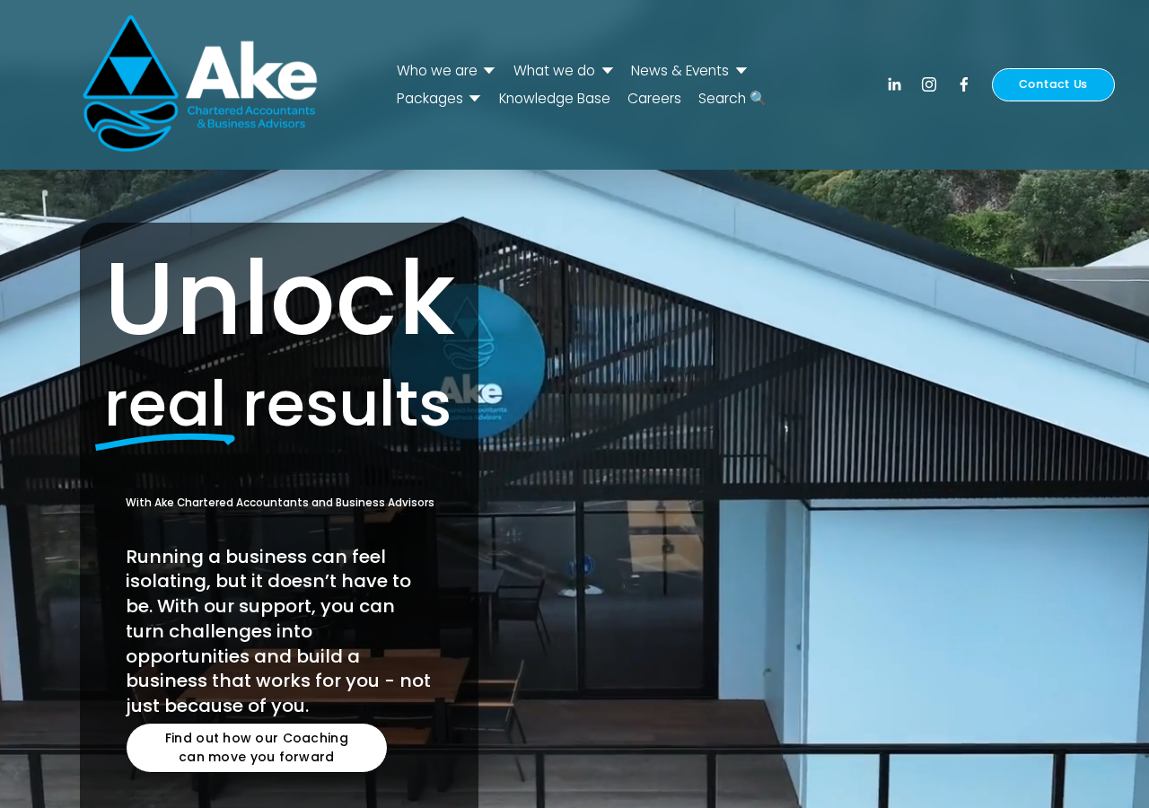 Screenshot of Ake Accounting Chartered Accountants & Business Advisors