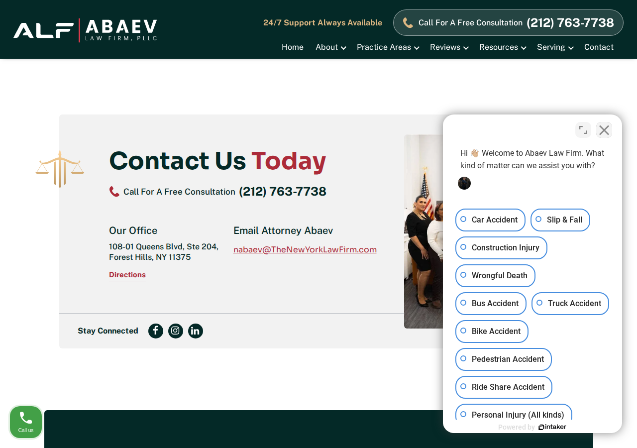 Screenshot of Contact Us Today