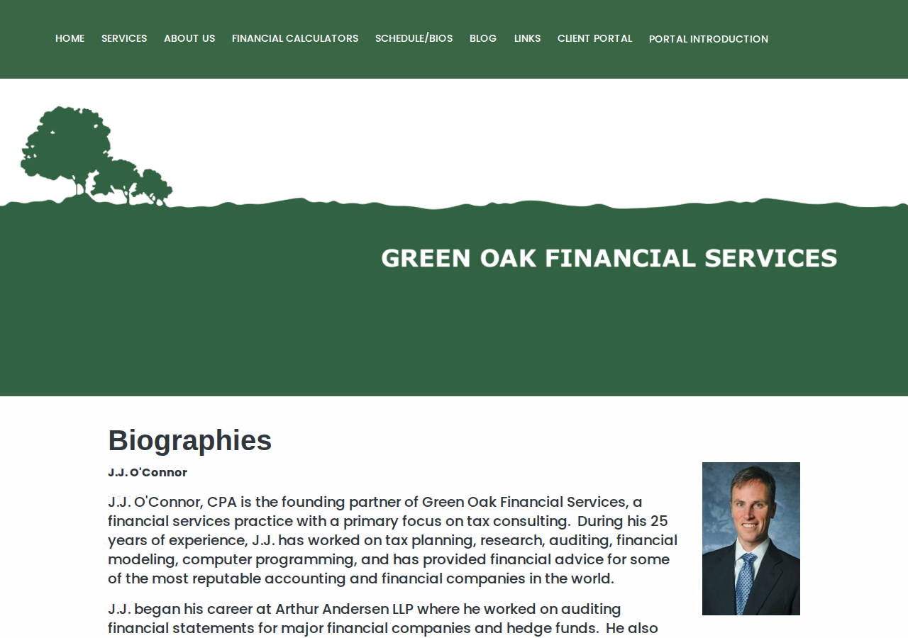 Screenshot of Green Oak Financial Services : Contact Us